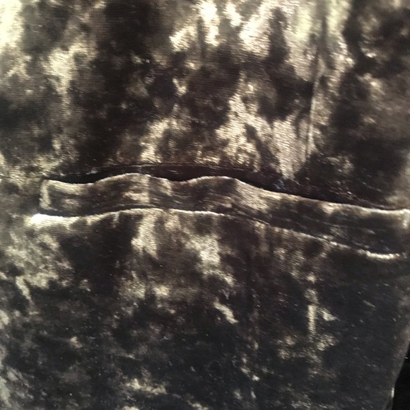 Sanctuary Olive Velvet Blazer Jacket size M - Picture 4 of 5